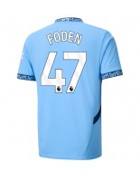 Manchester City Phil Foden #47 Hjemmedrakt 2024-25 Korte ermer